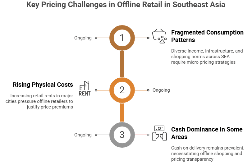 Figure 3: key pricing challenges in offline retail in Southeast Asia