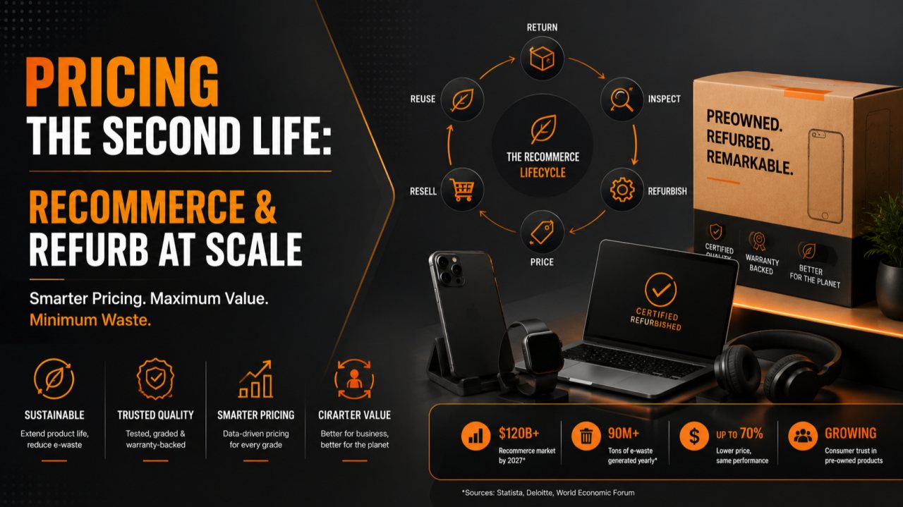 Pricing the Second Life: Recommerce & Refurb at Scale