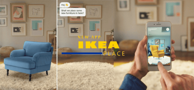Figure 7: IKEA's augmented reality