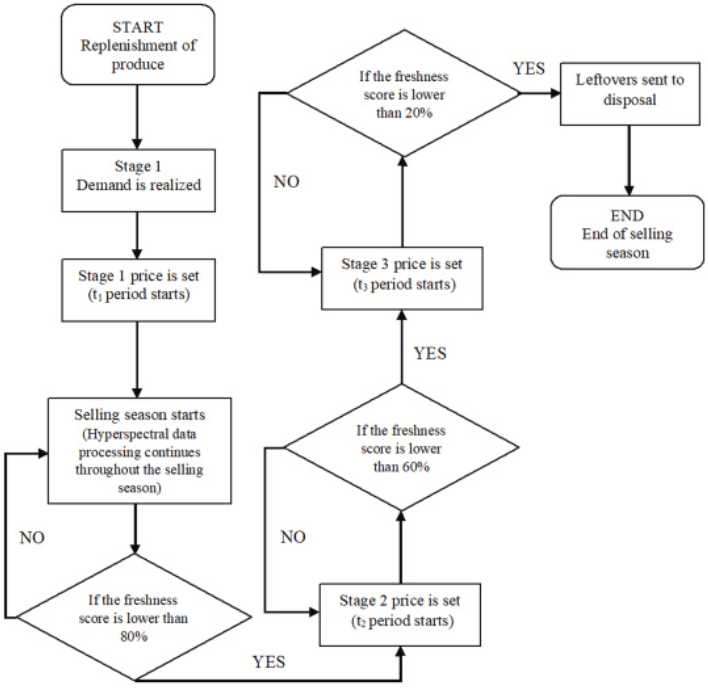 Figure 3: a four-stage optimal dynamic pricing strategy model (Science Direct)