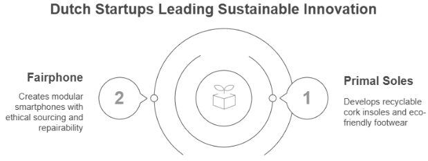 Figure 3: Dutch startups leading sustainable innovation